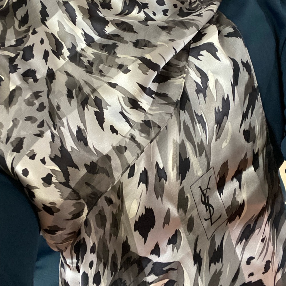 Authentic YSL long scarf